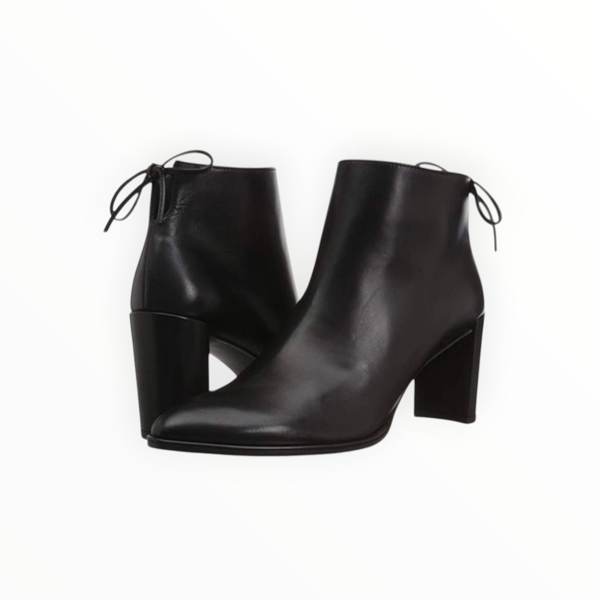 Stuart Weitzman Lofty Ankle Boot - Black Calf