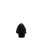 Sam Edelman Rinda Pointed Toe Ballet Heel - Black Suede