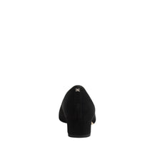 Sam Edelman Rinda Pointed Toe Ballet Heel - Black Suede
