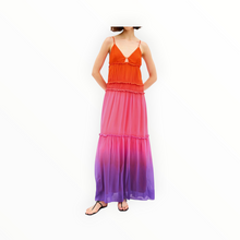 Rails Antonella Ombré Maxi Dress - Violet Dip Dye