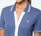 Sergio Tacchini Idalia Cropped Tee Cardi - Navy
