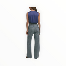 Favorite Daughter The Sleeveless Date Blouse - Venetian Blue