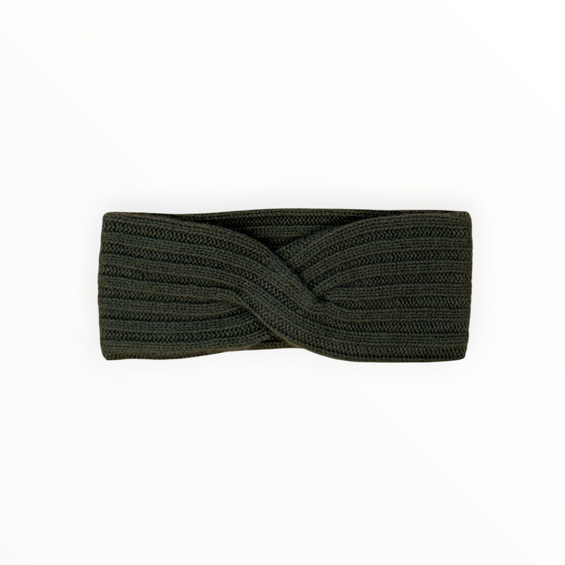 CARE BY ME Sigrid Headband - Khaki Green