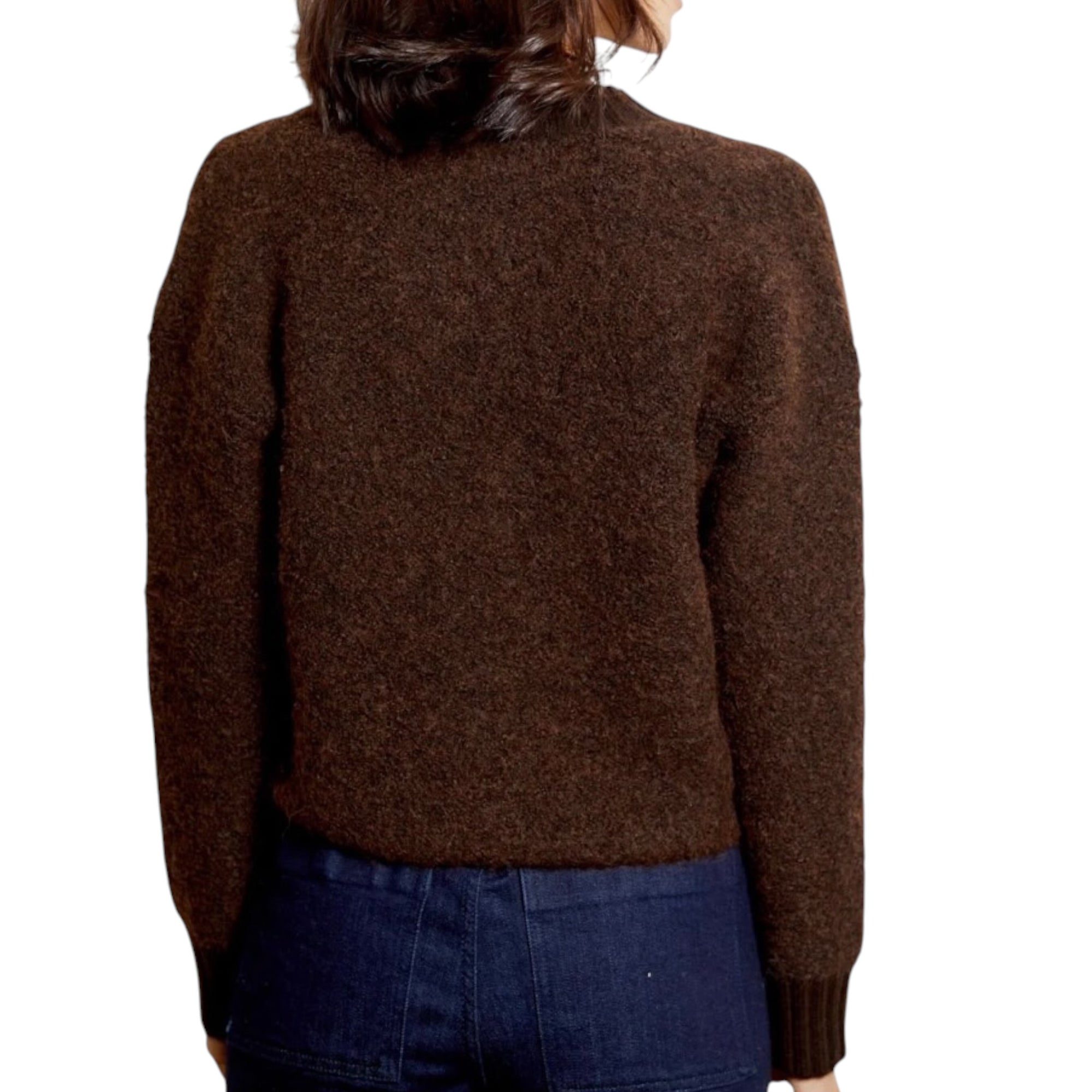 dh New York Antonia Cardigan - Chocolate