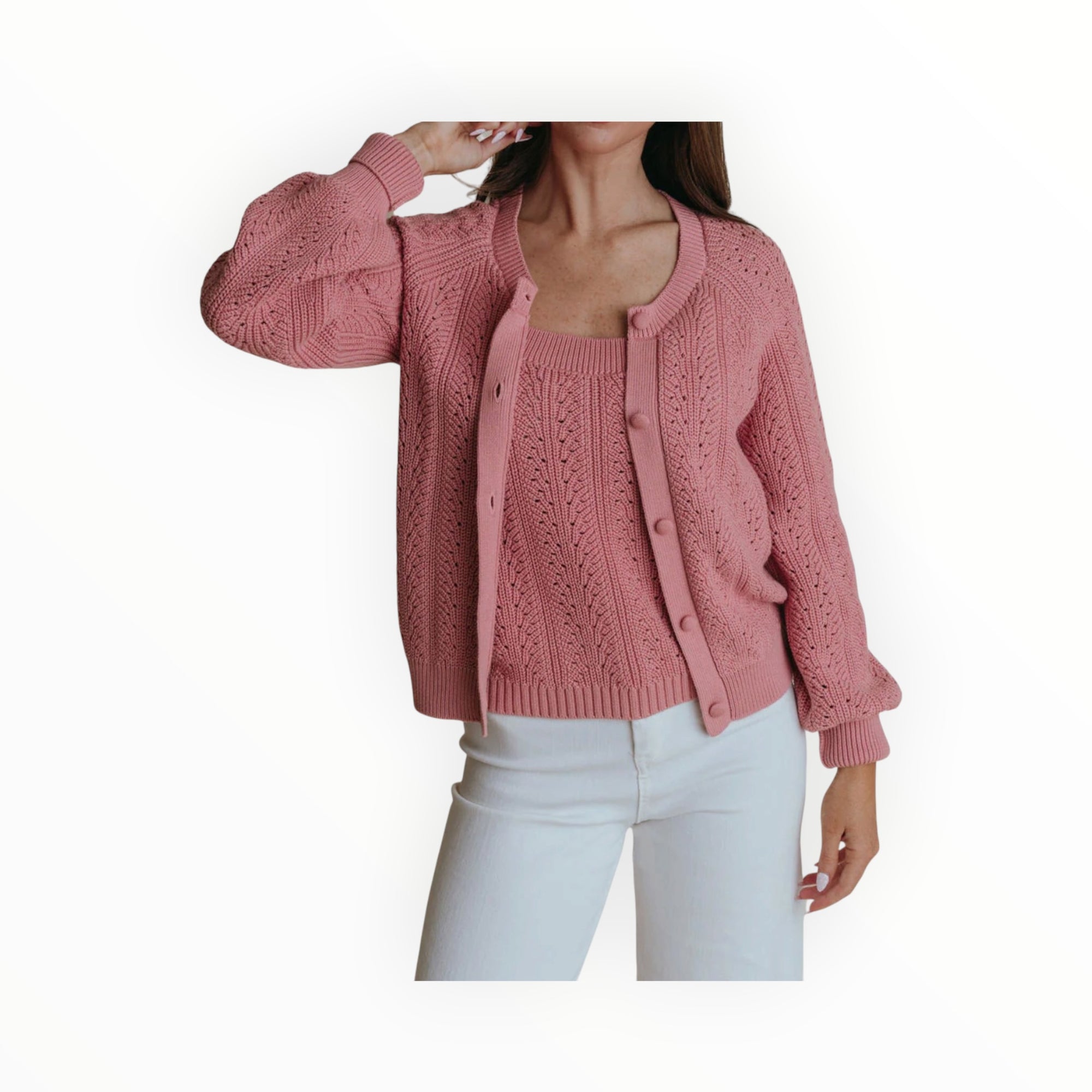 LaRoque Kassi Cardigan - Rosette