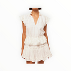 MISA Iliana Dress - White