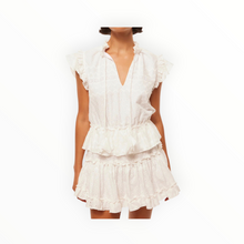 MISA Iliana Dress - White