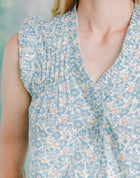 Love The Label Dana Top - Mrs Stoneley Blue