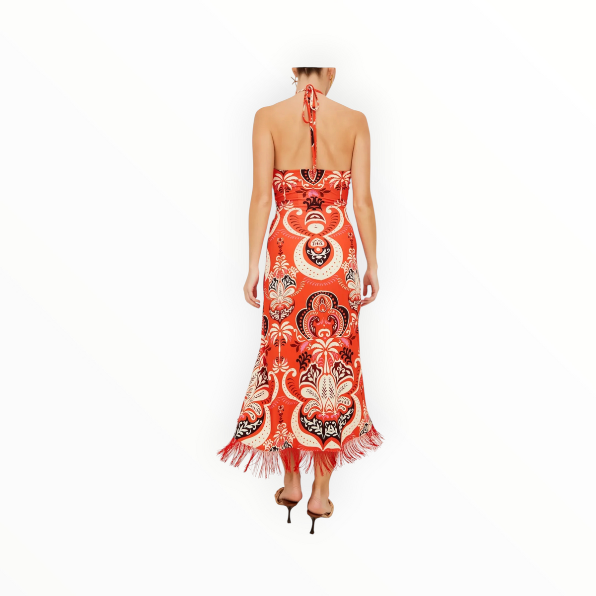 Cara Cara Shelter Island Dress - Pam Pavilion Coral