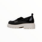 Beautiisoles Frederica Patent Leather Loafer - Black