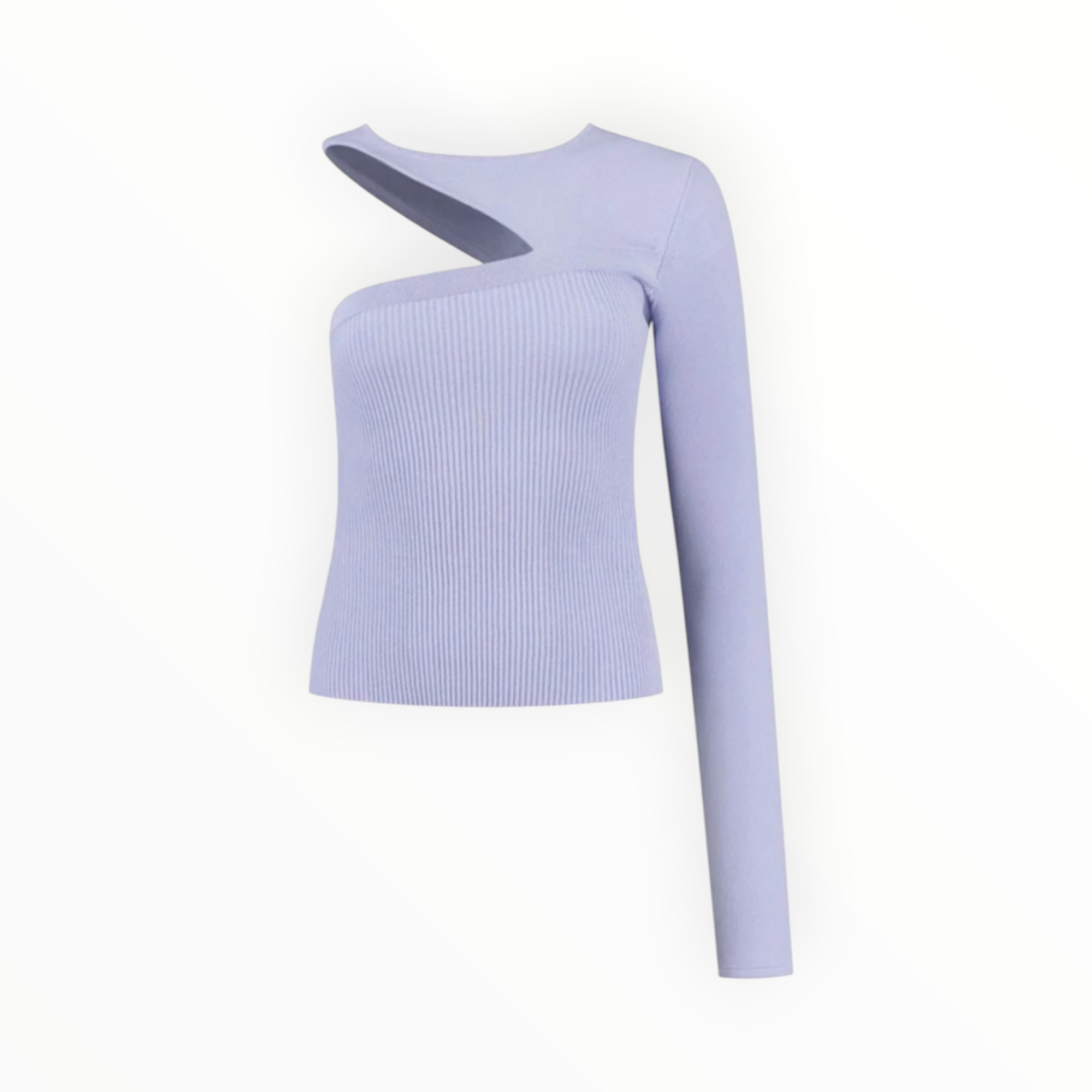 GAUGE81 Ucham One-Shoulder Cut-Out - Lilac