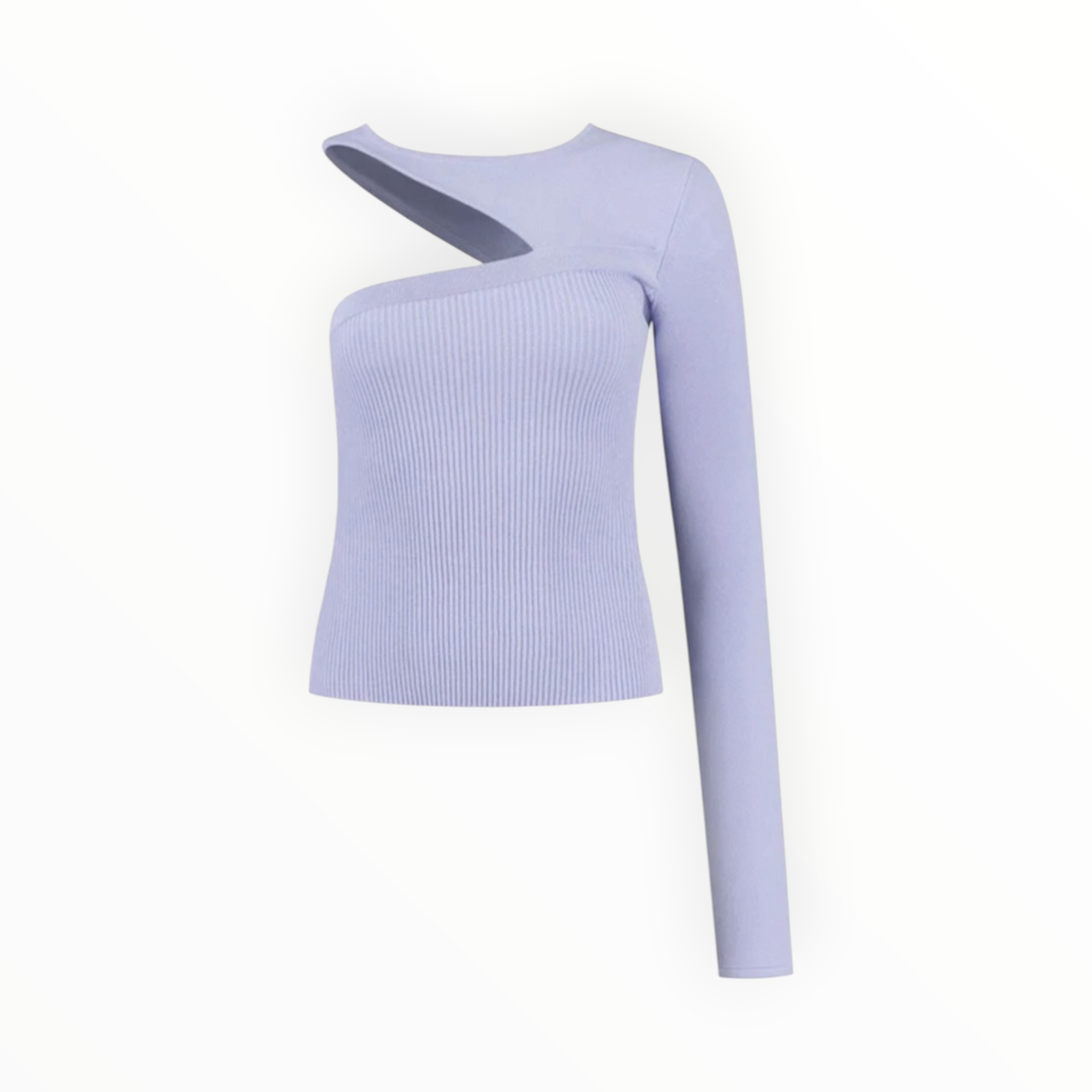 GAUGE81 Ucham One-Shoulder Cut-Out - Lilac
