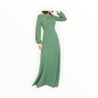 Kay Unger Valentina Embellished Dress - Spearmint