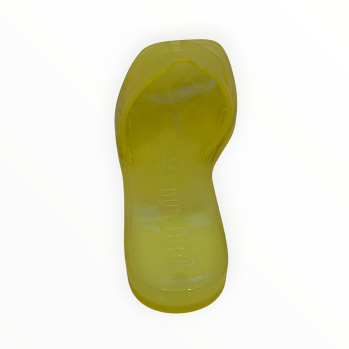 Bibi Lou Holly Flat Jelly Sandal - Yellow