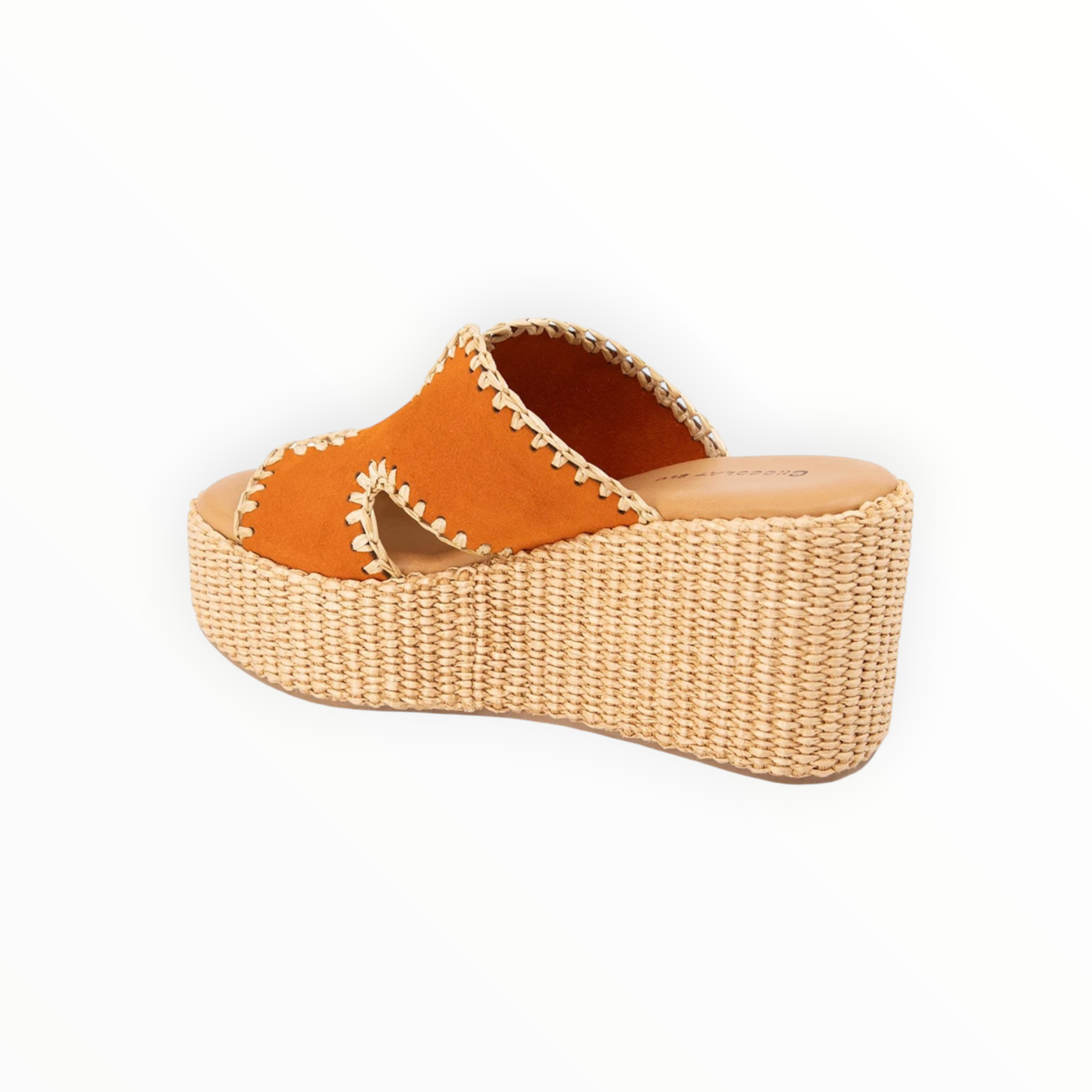 Chocolate Blu Jaxx - Orange Suede