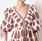 Omika Loren Mini Dress - Adia Peach