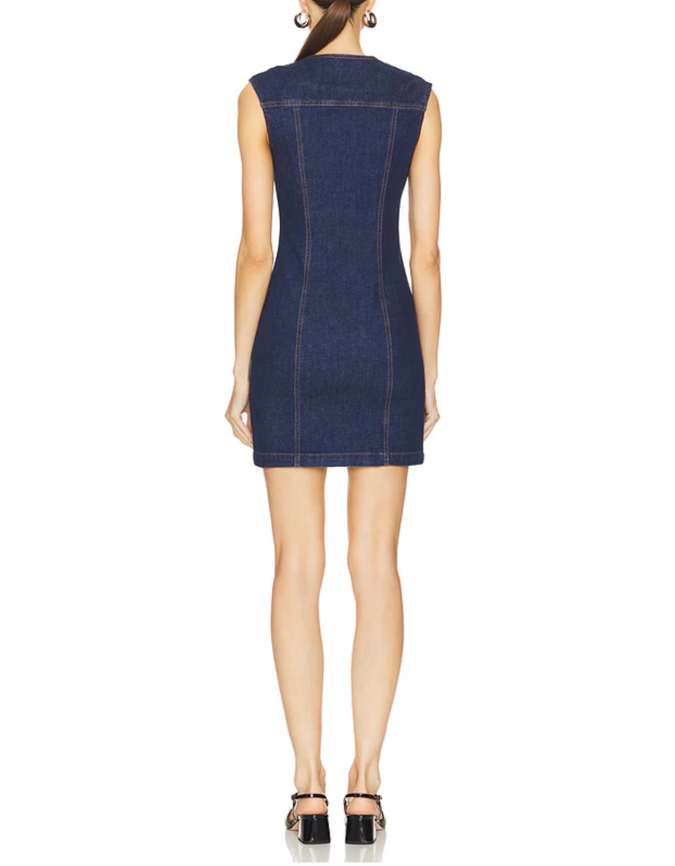 Amanda Uprichard Reeves Dress - Heritage Wash