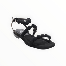 ASH Regy Pompom Sandal - Black