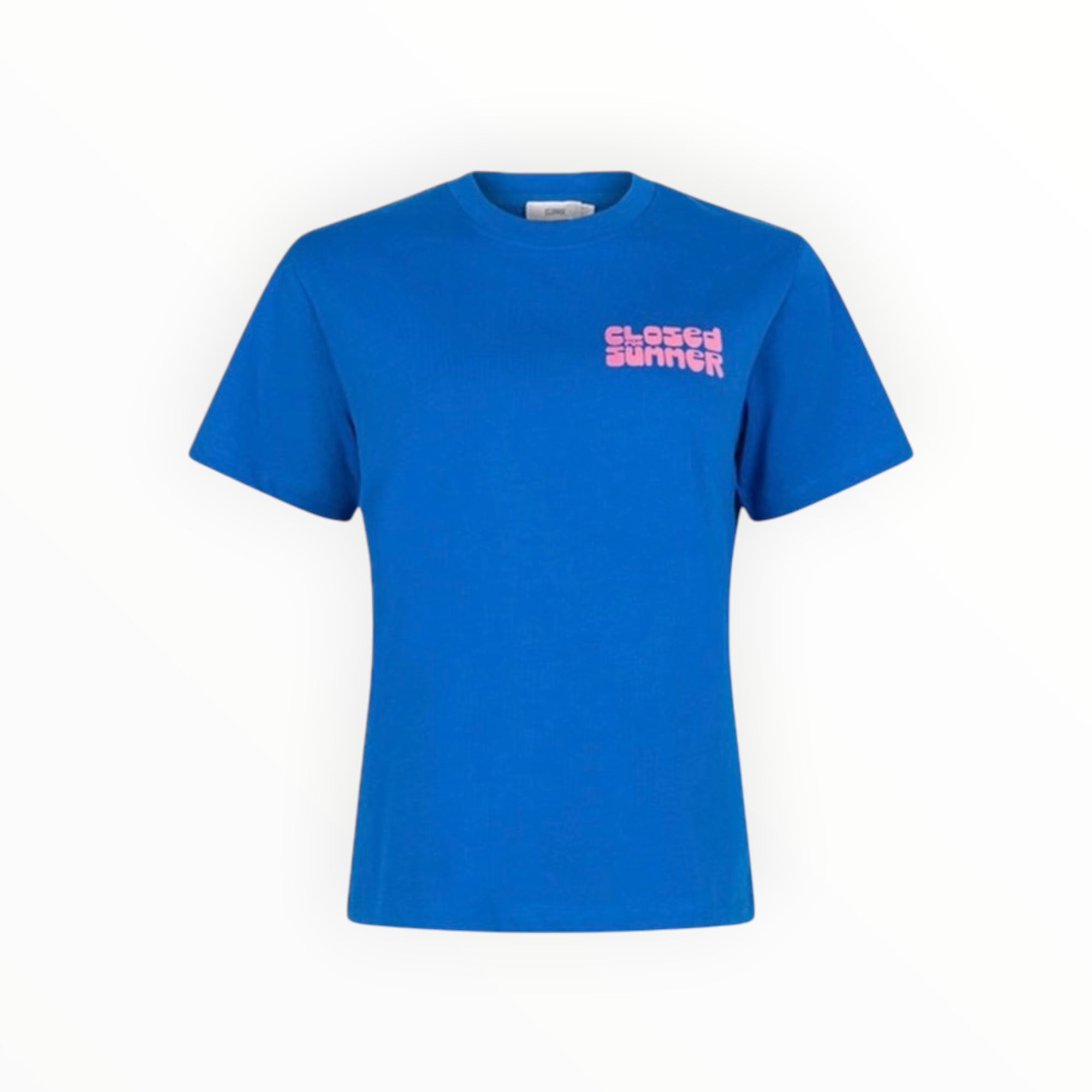 Closed Printed Summer T-Shirt - Oceanic Blue