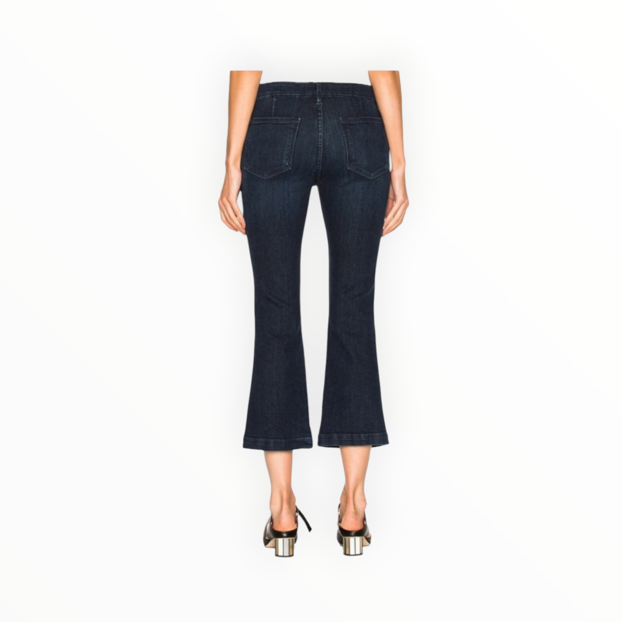 Frame Le Crop Mini Boot Lace Up - Hayworth