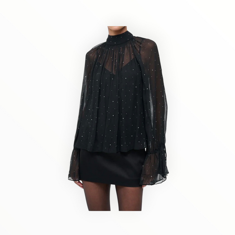 STAUD Roux Top - Black