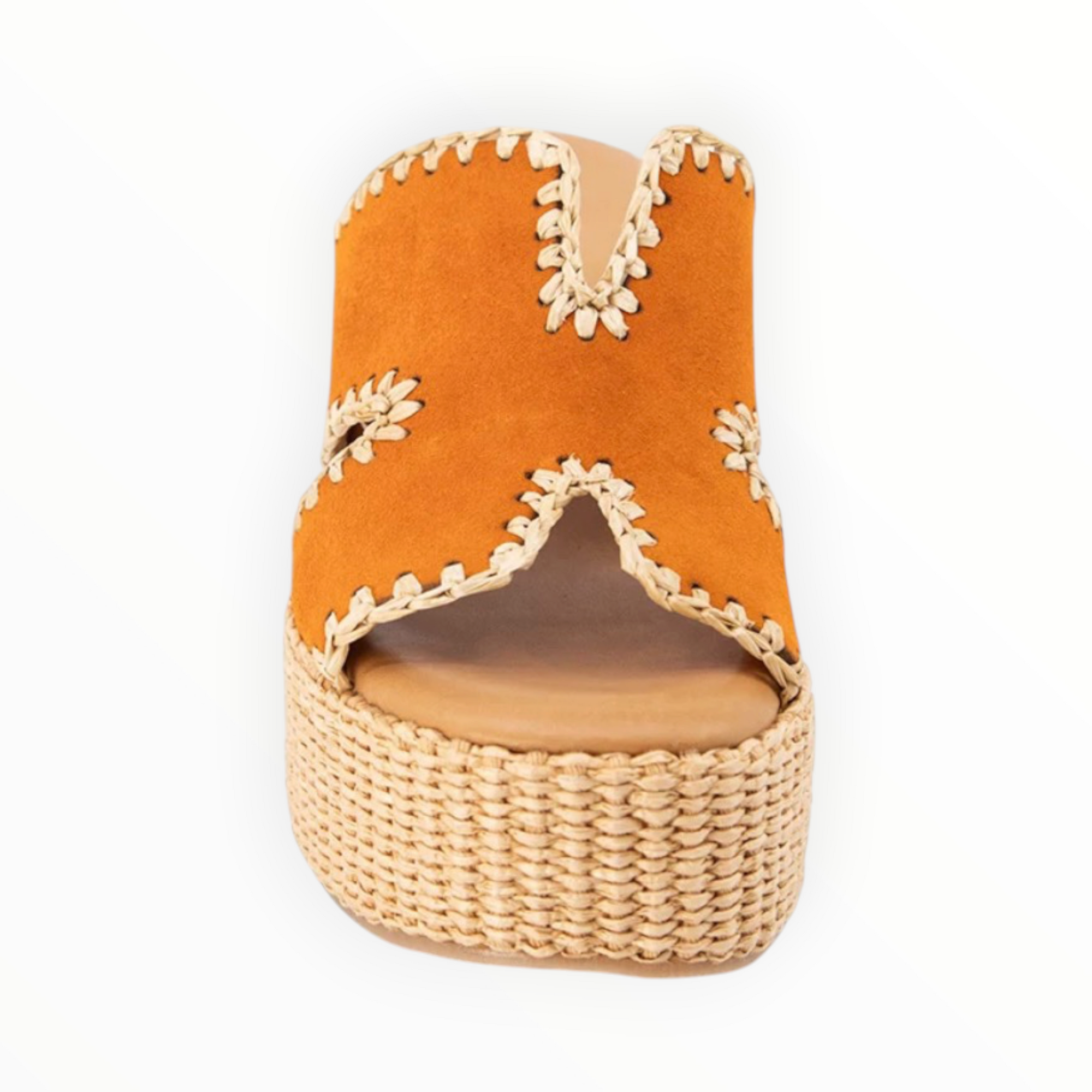 Chocolate Blu Jaxx - Orange Suede