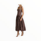 Cara Cara Santiago Midi Dress - Joelle Dot Brown