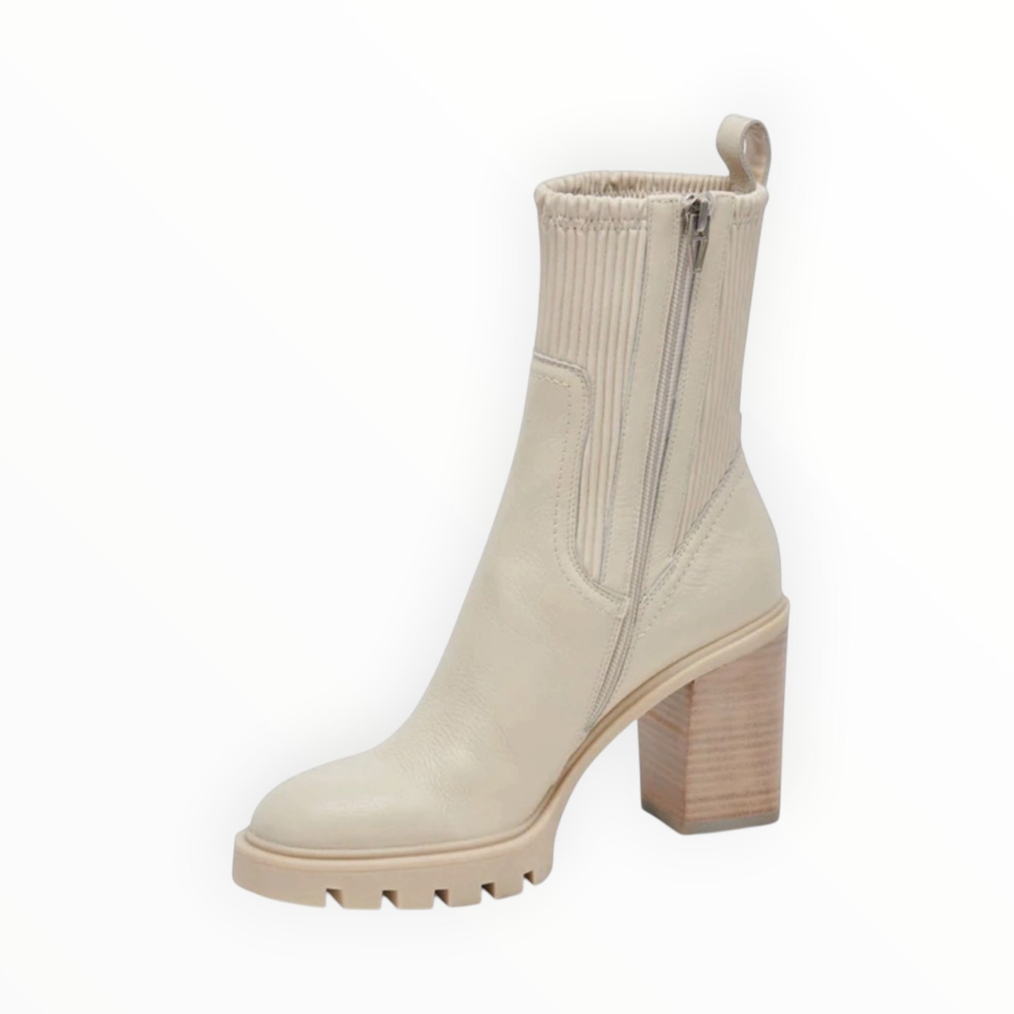 Dolce Vita Marni H2O Boots - Ivory Leather