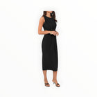 Greylin Ednis Midi Dress - Black