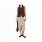 Yerse EcoVero™ Floral Print Skirt - Ecru
