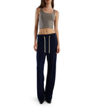 Les Tien Eazy Pant In Lux Thermal - Navy