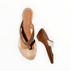 C o R N E T T I Gallipoli Wedge - Tobacco
