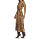 Fifteen Twenty Kourtney Cross-Front Midi Dress