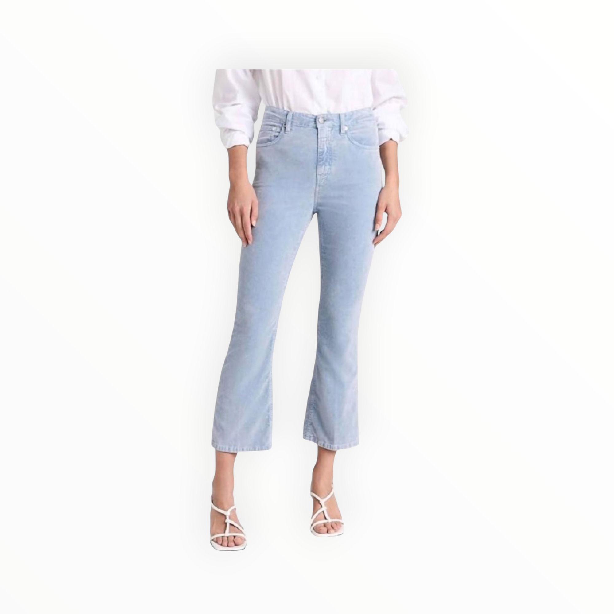 Closed  Hi-Sun Flare Jeans - Blue Water Velvet
