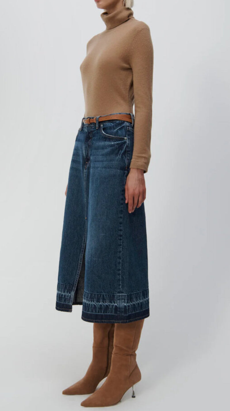 SIMKHAI Della Skirt - Coronado
