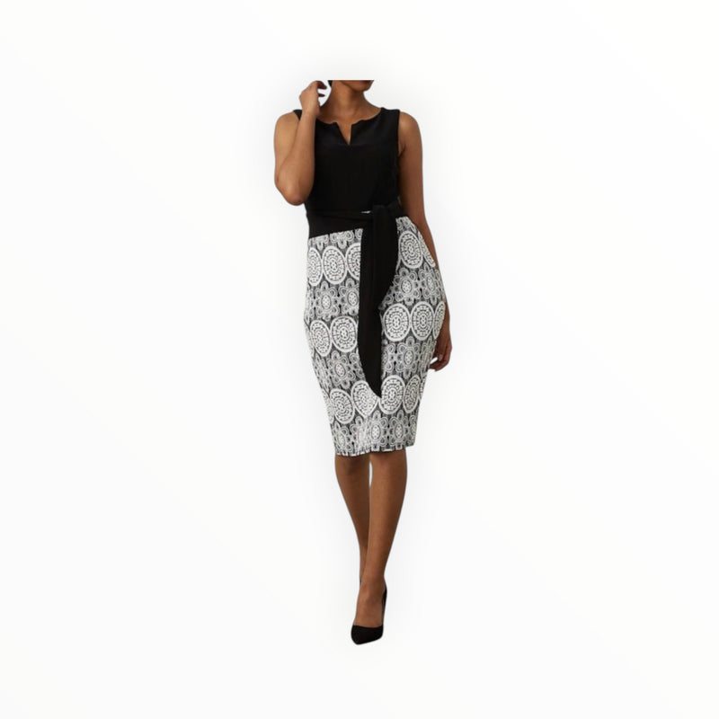 Joseph Ribkoff Lace Motif Dress