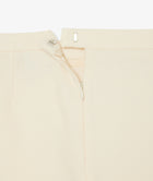 Lacoste French Made Textured Piqué Skirt - Cream