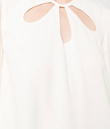 Jonathan Simkhai Louie Crinkle Top - Ivory