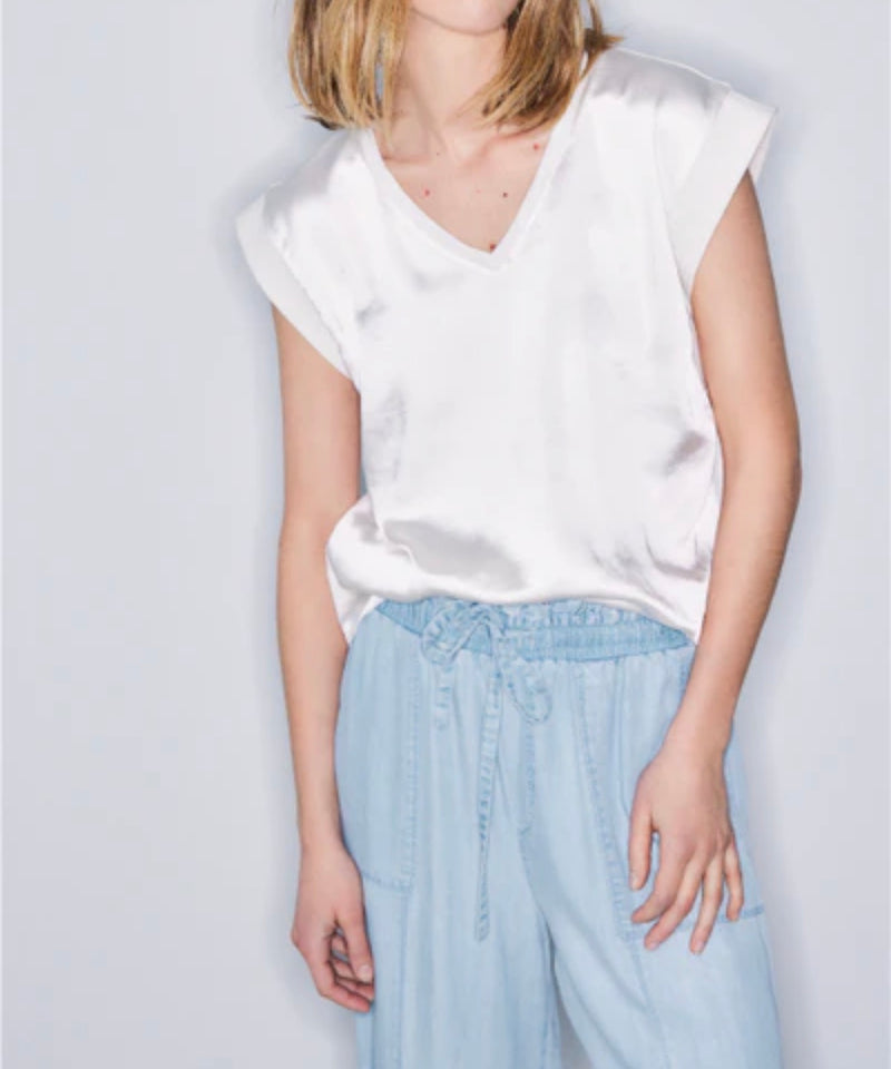 Melissa Nepton Agatha Top - White