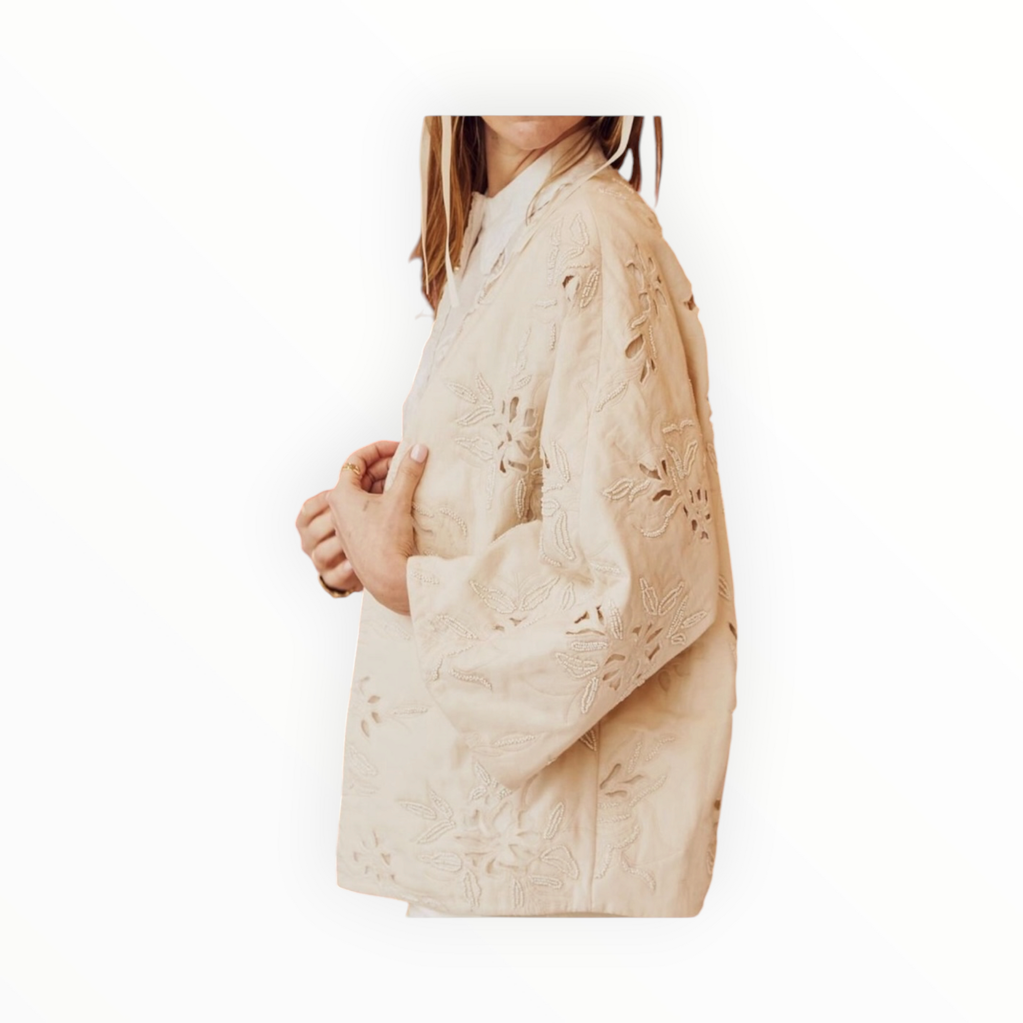 Love the Label Zoey Jacket - Antique Ivory
