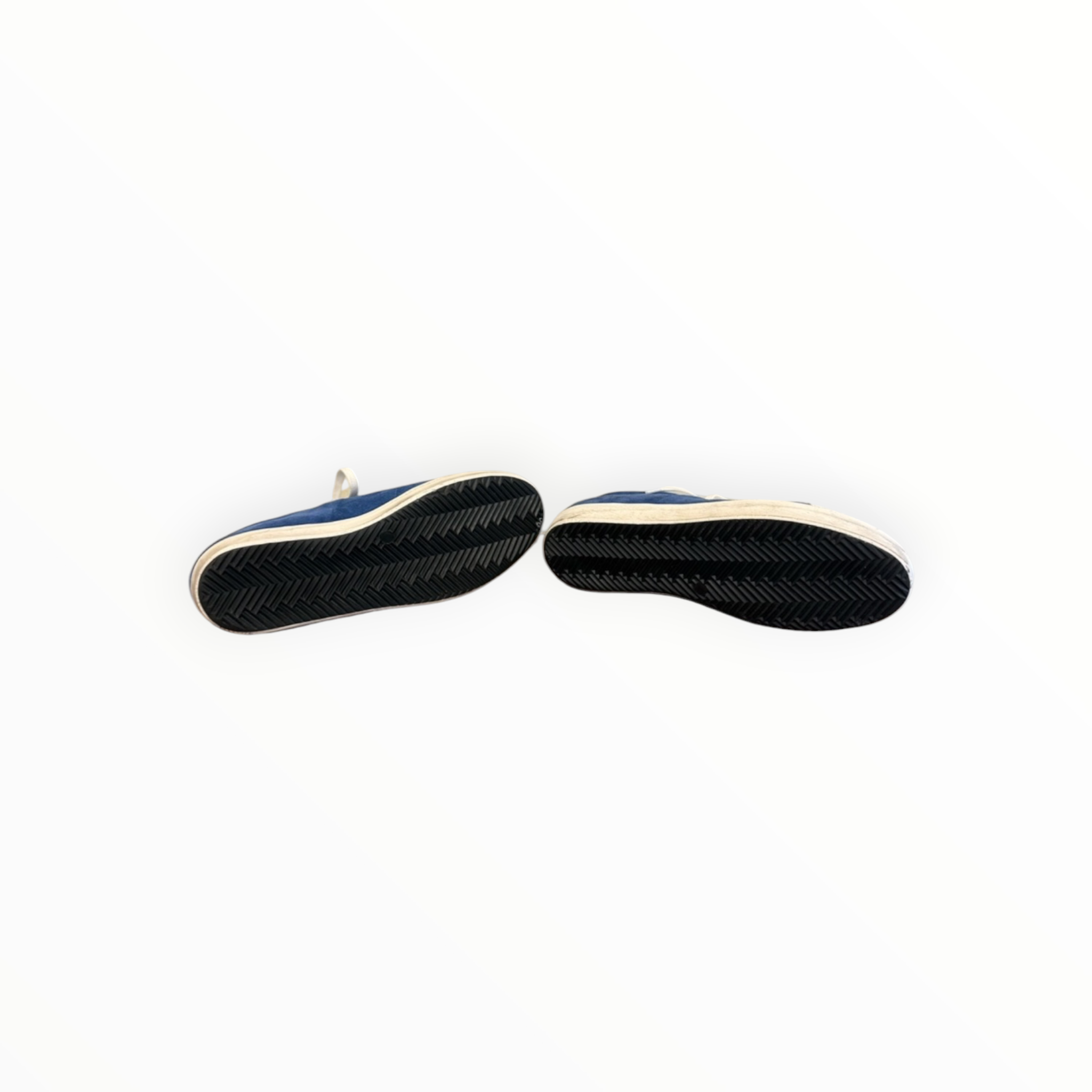 Primabase Suede Low Top Sneaker - Blue/White