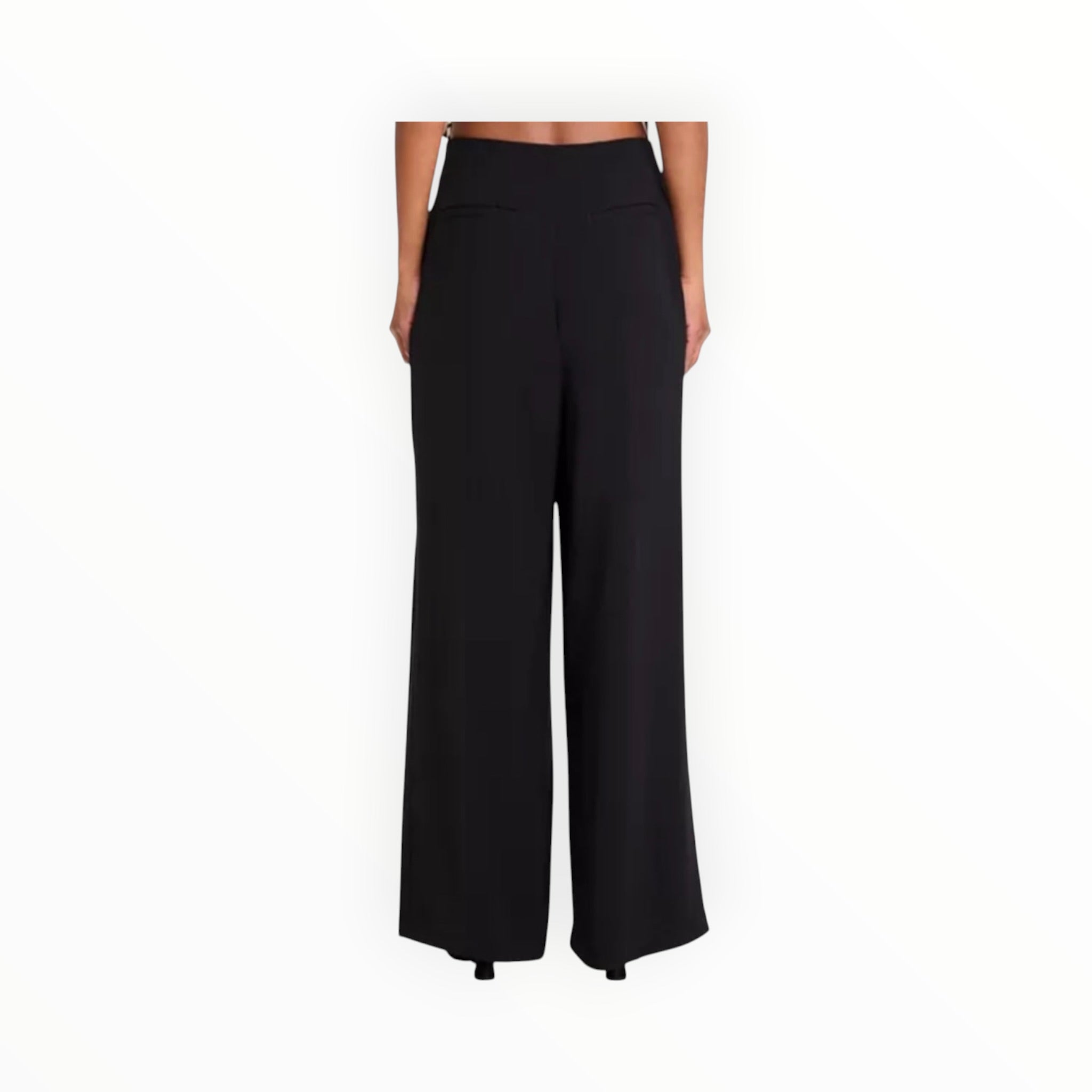 Steve Madden Angelica Pleated Pants - Black
