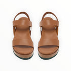Coclico Dana Leather Wedge - Cuoio