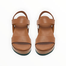 Coclico Dana Leather Wedge - Cuoio