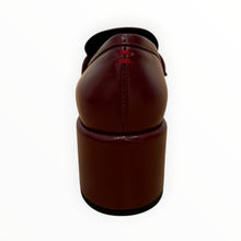 Halmanera Cecil 21 Patent Leather Pump - Mahogany