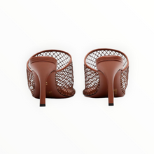 Lola Cruz Ruby Mule 85 - Terracotta