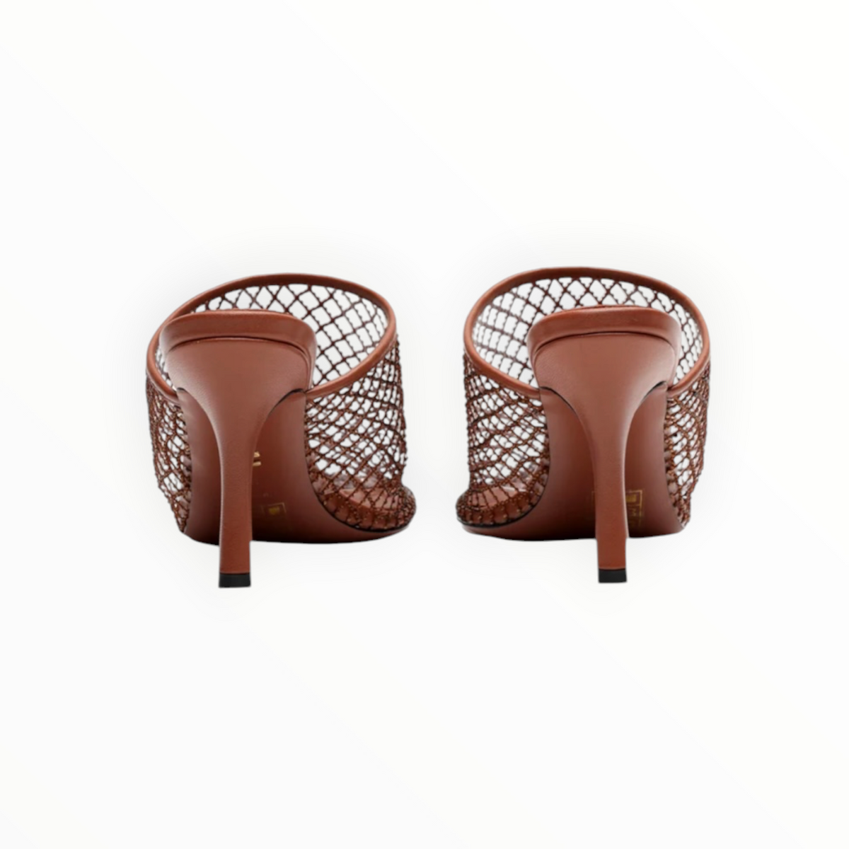 Lola Cruz Ruby Mule 85 - Terracotta