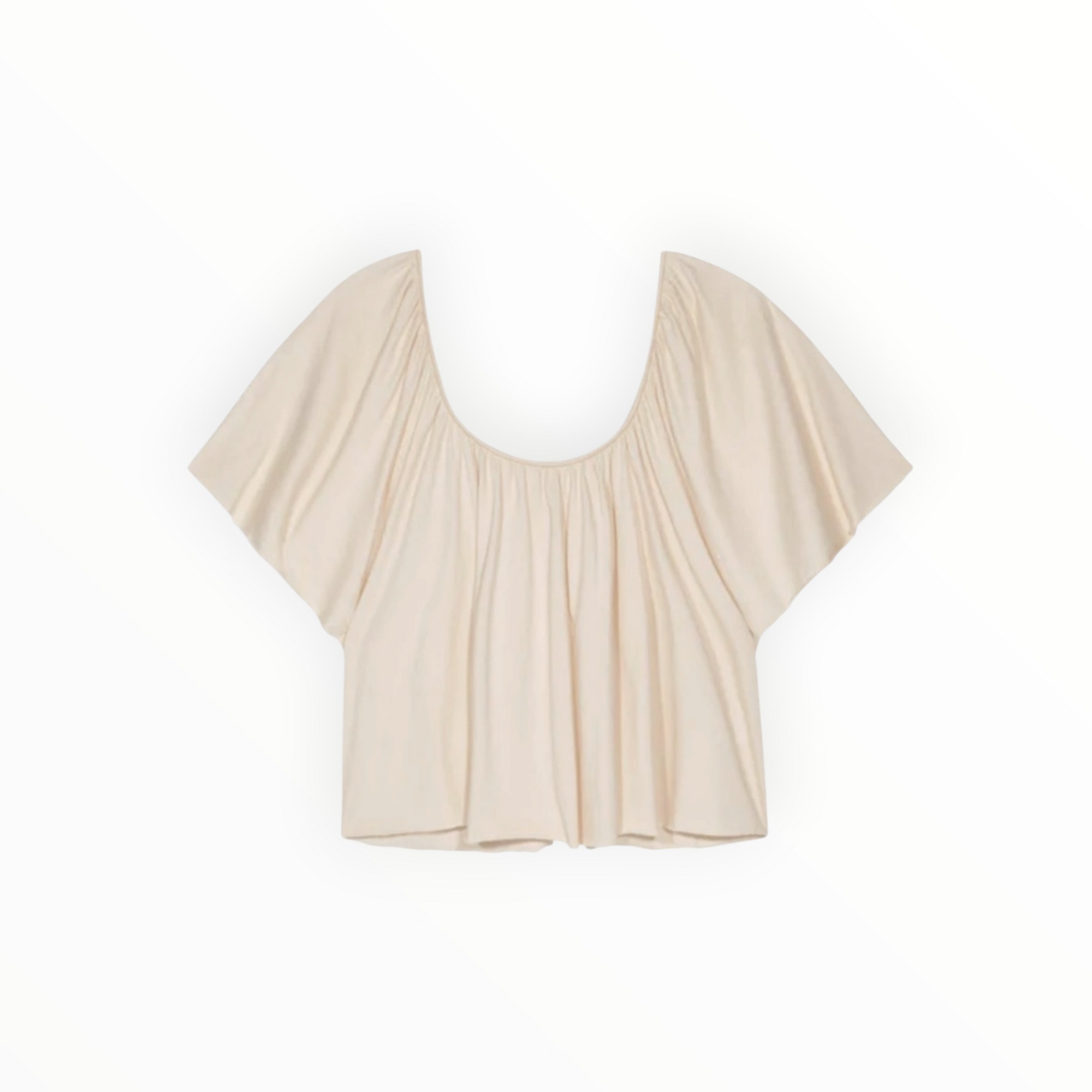 Nation Ltd Anna Sunburst Tee - Tapioca