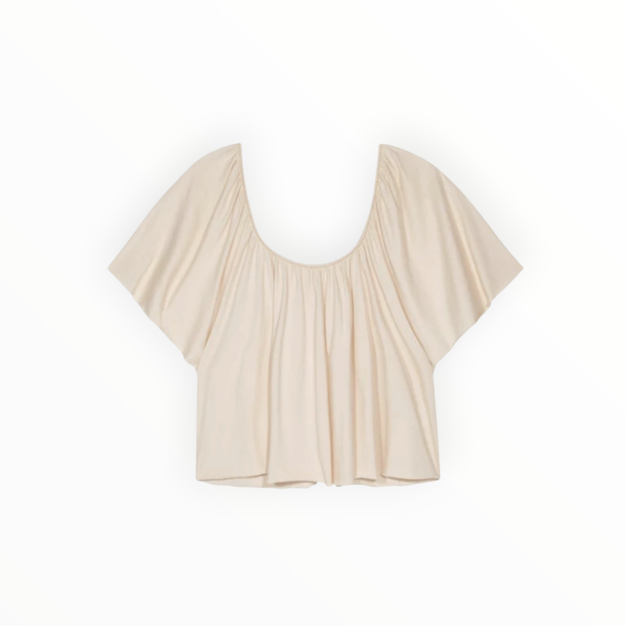 Nation Ltd Anna Sunburst Tee - Tapioca