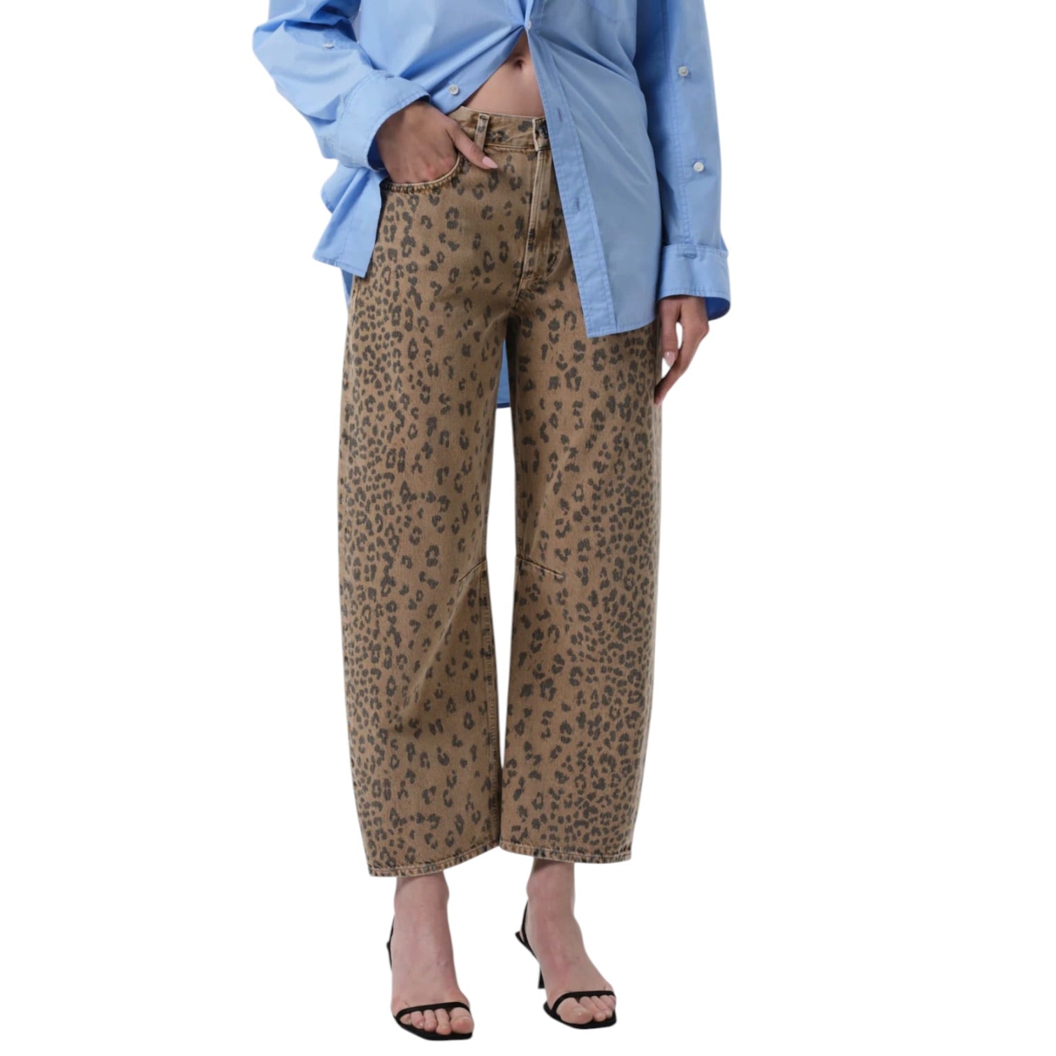 Citizens of Humanity Miro Relaxed Jean - Natural Cheetah